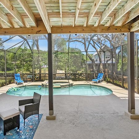 Pool + Hot Tub, Dock, Fishing, Near Beach! เซนต์ออกัสติน ภายนอก รูปภาพ