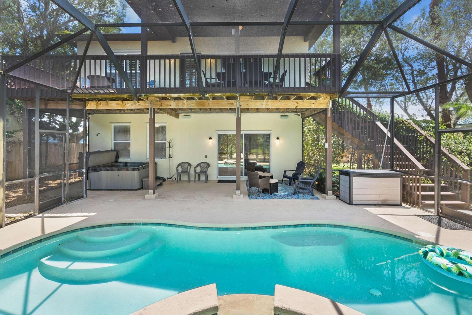Pool + Hot Tub, Dock, Fishing, Near Beach! เซนต์ออกัสติน ภายนอก รูปภาพ